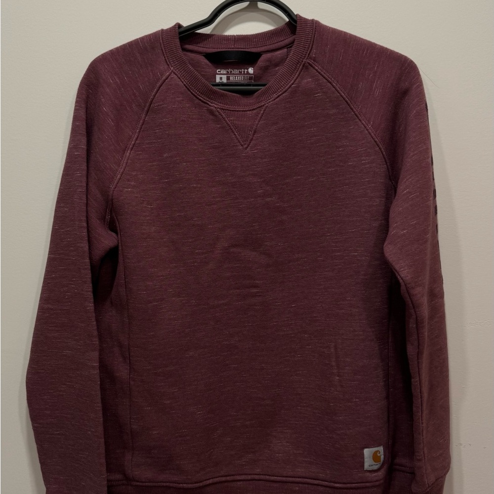 Carhartt Women’s Size M Burgundy Crewneck